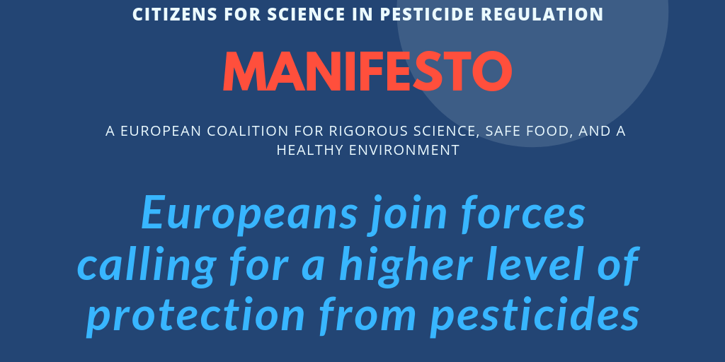 Europeans Join Forces Calling For A Higher Level Of Protection From Pesticides