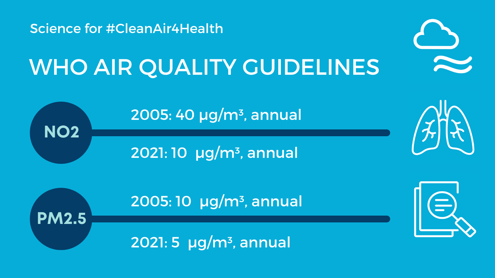 Health groups call for EU air quality standards to be fully aligned with new WHO recommendations