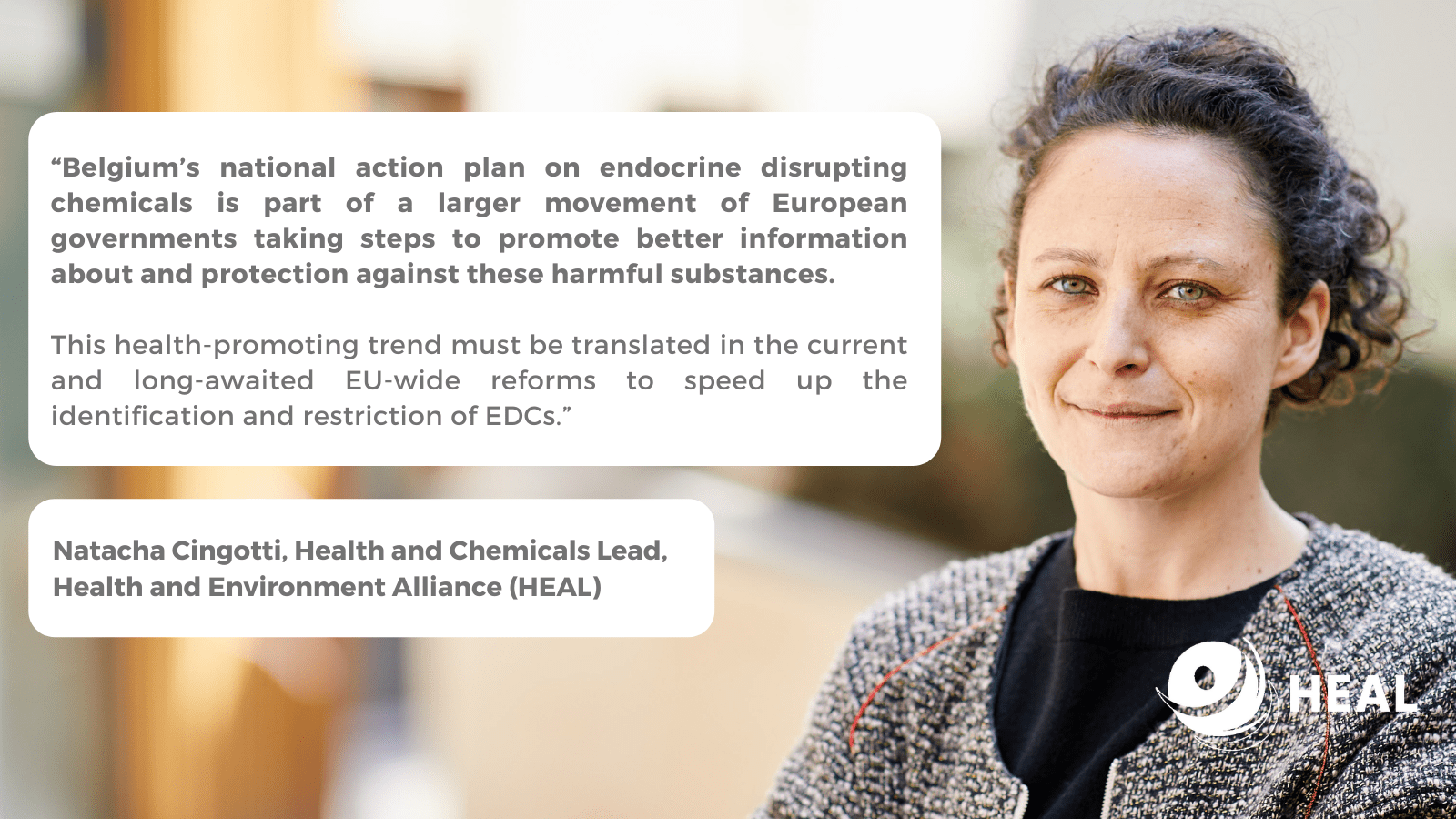 Belgium set to launch its first-ever national action plan to increase health and environment protection from endocrine disrupting chemicals