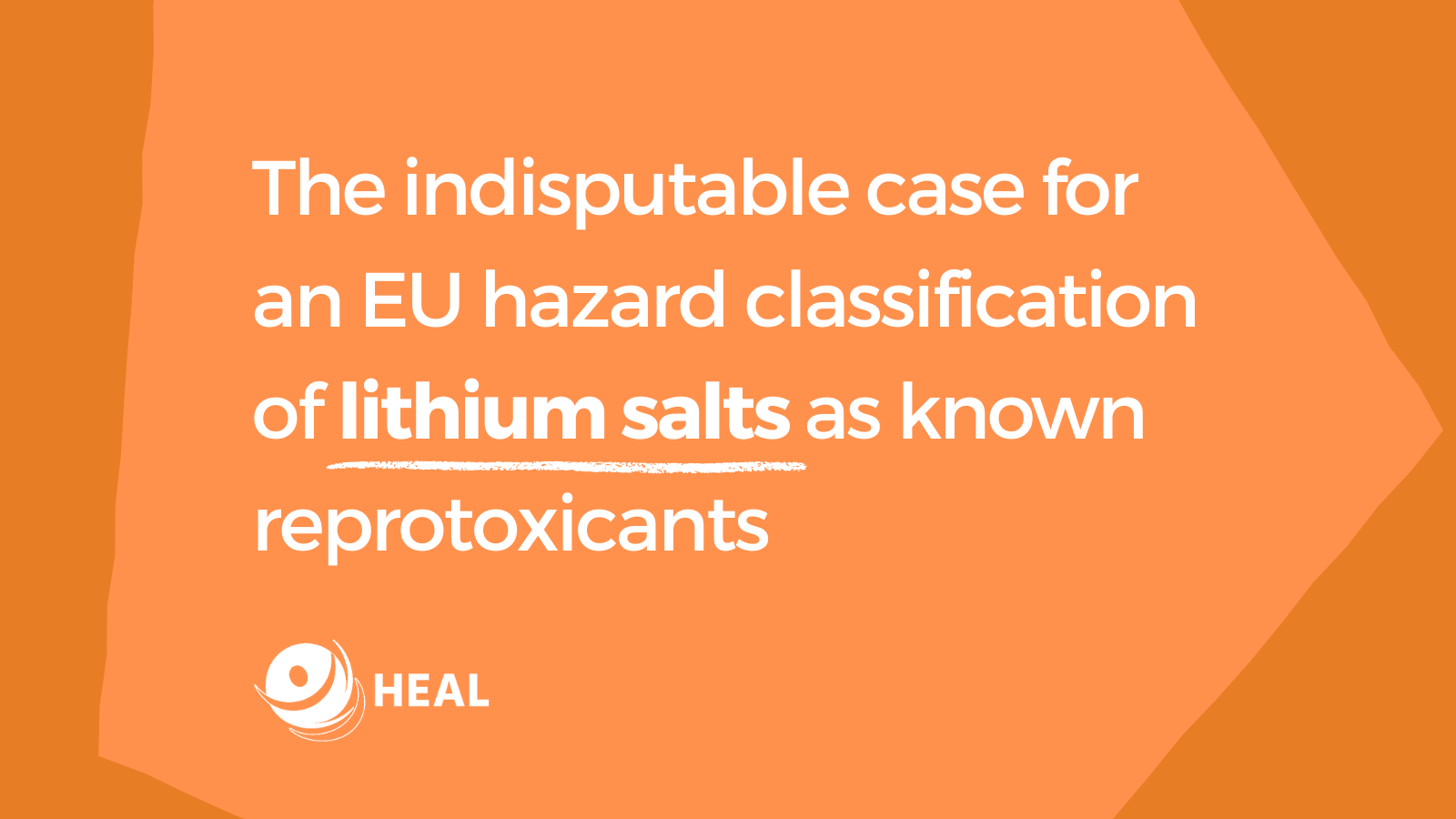 The indisputable case for an EU hazard classification of lithium salts as known reprotoxicants