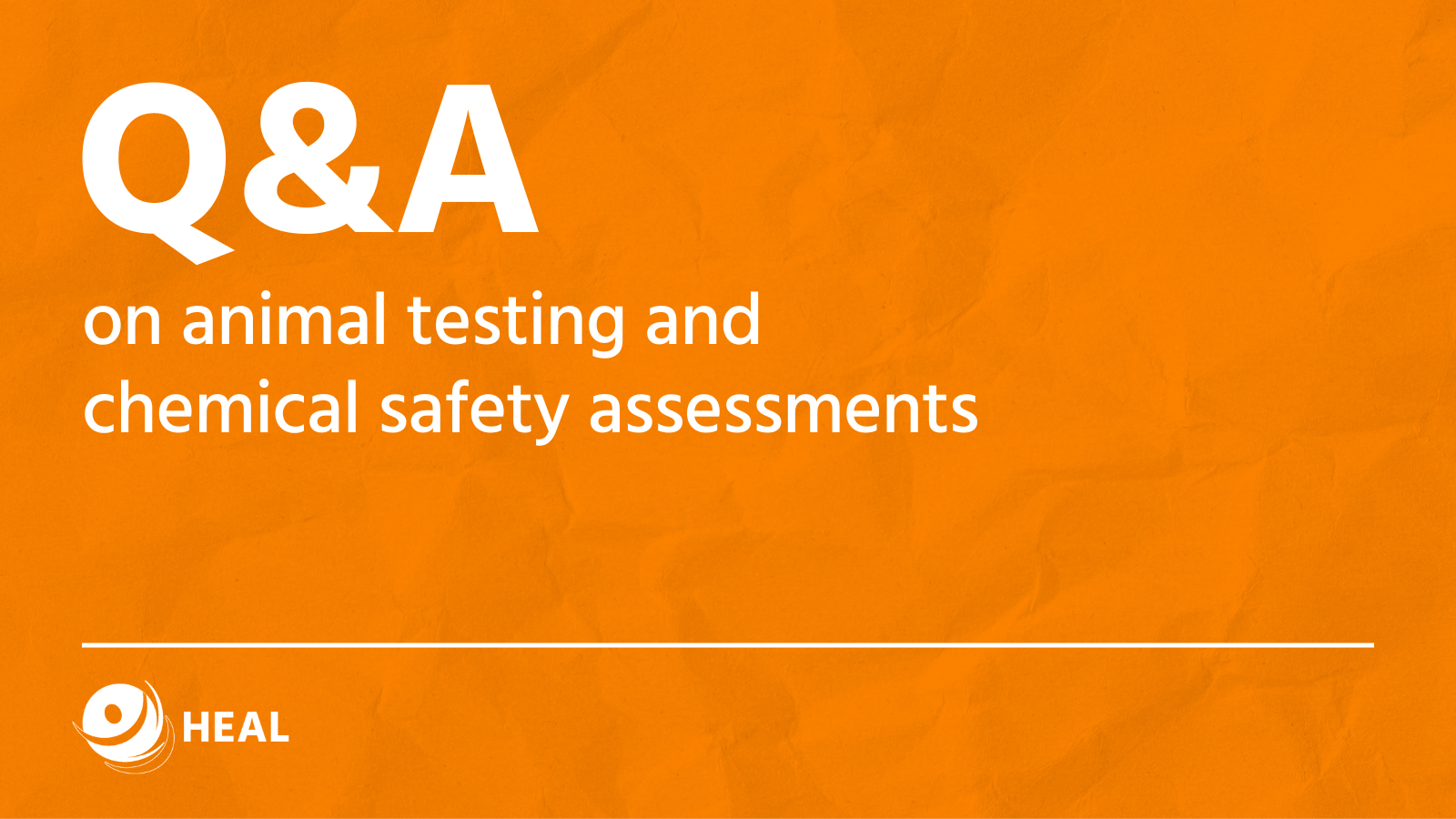 Q&A on animal testing and chemical safety assessments