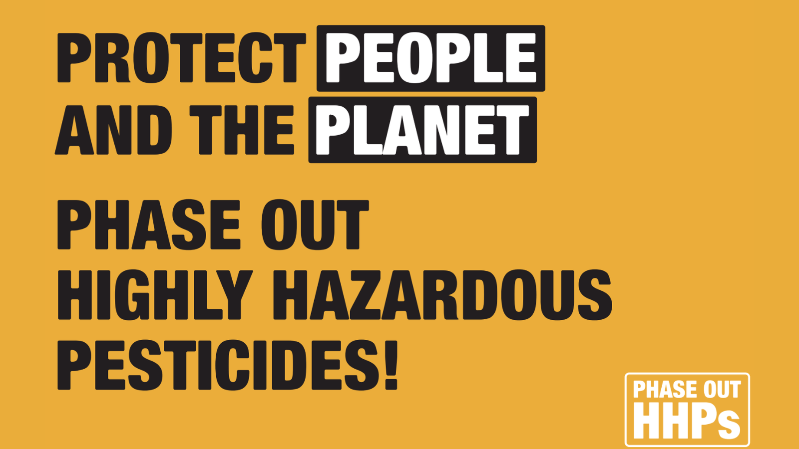 373 civil society groups urge leaders to take ambitious action to phase out world’s most dangerous pesticides