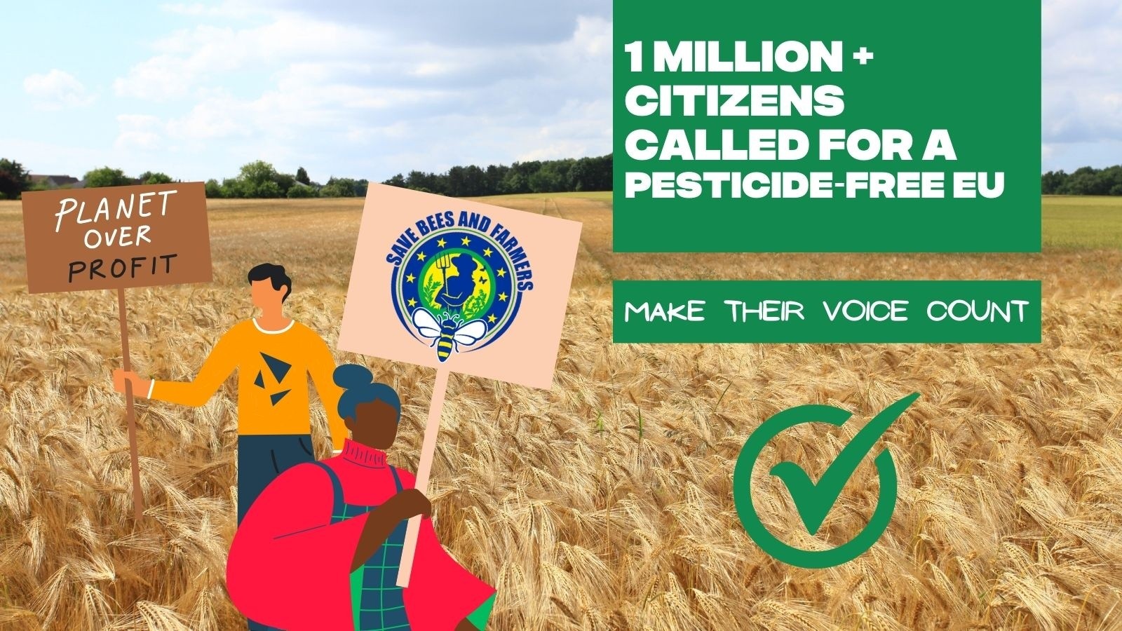 Joint statement: For an ambitious pesticides regulation that protects people, biodiversity and ecosystems